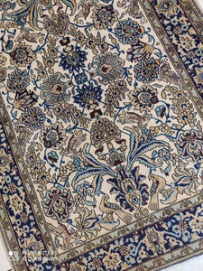 Tapis Antique Ghom noué main n°1098_157×109