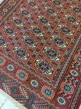 Charger l&#39;image dans la galerie, Tapis Torkaman tissé main n°8675_157×114
