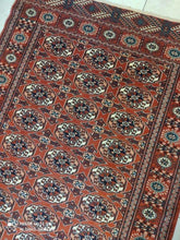 Charger l&#39;image dans la galerie, Tapis Torkaman tissé main n°8675_157×114
