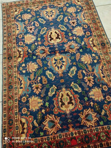 Tapis Varamine noué main n°18934_160×105