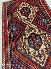 Charger l&#39;image dans la galerie, Tapis Afchar fait main n°19444_160×105
