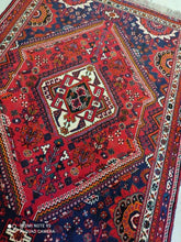 Charger l'image dans la galerie, Tapis Ghachghai noué main n°19022_160×105
