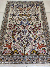 Charger l&#39;image dans la galerie, Tapis Kachan tissé main n°16114_160×110
