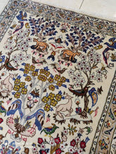 Charger l&#39;image dans la galerie, Tapis Kachan tissé main n°16114_160×110
