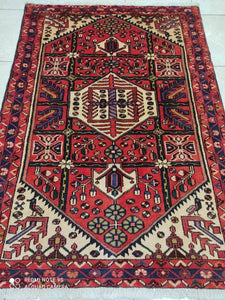 Tapis Antique Chah Savand noué main n°19382_162×115