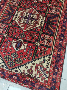 Tapis Antique Chah Savand noué main n°19382_162×115