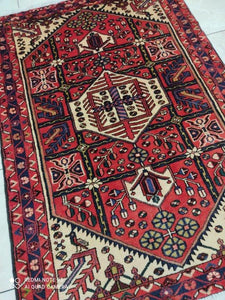 Tapis Antique Chah Savand noué main n°19382_162×115