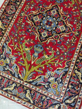 Charger l&#39;image dans la galerie, Tapis Kachan fait main n°16815_168×112
