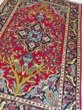 Charger l&#39;image dans la galerie, Tapis Kachan fait main n°16815_168×112
