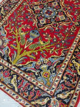 Charger l&#39;image dans la galerie, Tapis Kachan fait main n°16815_168×112
