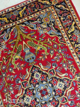 Charger l&#39;image dans la galerie, Tapis Kachan fait main n°16815_168×112
