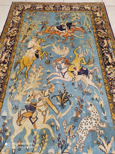 Charger l&#39;image dans la galerie, Tapis Antique Ghom noué main n°19435_170×105
