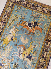 Charger l&#39;image dans la galerie, Tapis Antique Ghom noué main n°19435_170×105
