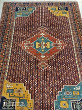 Charger l&#39;image dans la galerie, Tapis Ghoutchan noué main n°17489_177×130
