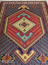 Charger l&#39;image dans la galerie, Tapis Chirvan fait main n°1403_180×130
