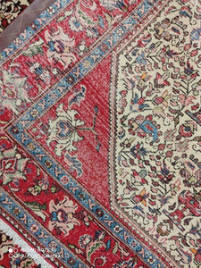 Tapis Antique Tafrech noué main n°16387_190×130