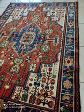 Charger l&#39;image dans la galerie, Tapis Nahavand fait main n°18726_200×140
