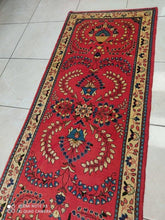 Charger l'image dans la galerie, Tapis Sarouk fait main n°13722K_200×80

