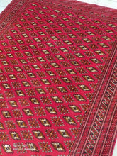 Charger l&#39;image dans la galerie, Tapis Torkaman noué main n°19315_230×145
