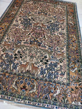 Charger l&#39;image dans la galerie, Tapis Ghom tissé main n°11889_232×148
