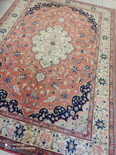 Charger l'image dans la galerie, Tapis Yazd fait main n°15187_249×171

