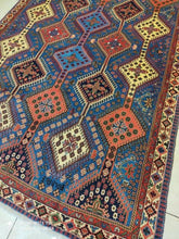 Charger l&#39;image dans la galerie, Tapis Yalameh fait main n°12276_250×160
