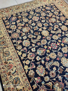 Grand Tapis Khorassan noué main n°4374_272×197