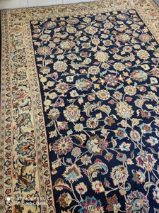 Grand Tapis Khorassan noué main n°4374_272×197