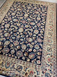 Grand Tapis Khorassan noué main n°4374_272×197