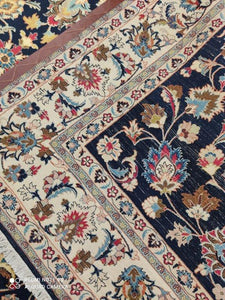 Grand Tapis Khorassan noué main n°4374_272×197