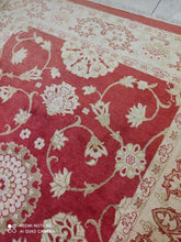Charger l'image dans la galerie, Grand Tapis Mahalat tissé main n°1110_275×210
