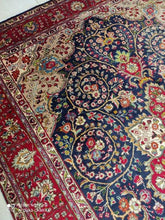 Charger l'image dans la galerie, Grand Tapis Tabriz fait main n°11228_290×200

