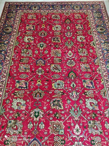 Grand Tapis Tabriz fait main n°11230_290×207