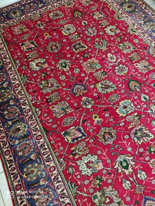 Grand Tapis Tabriz fait main n°11230_290×207