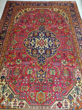 Charger l'image dans la galerie, Grand Tapis Tabriz tissé main n°19210_292×196
