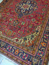 Charger l'image dans la galerie, Grand Tapis Tabriz tissé main n°19210_292×196
