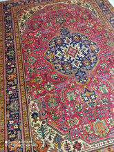 Charger l'image dans la galerie, Grand Tapis Tabriz tissé main n°19210_292×196
