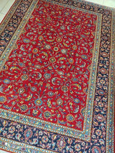 Charger l&#39;image dans la galerie, Grand Tapis Kachan fait main n°18859_292×200
