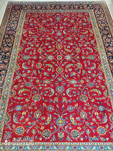 Charger l&#39;image dans la galerie, Grand Tapis Kachan fait main n°18859_292×200
