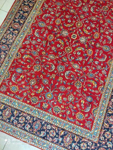 Grand Tapis Kachan fait main n°18859_292×200