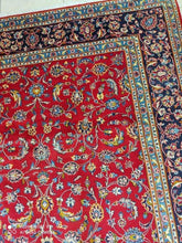 Charger l&#39;image dans la galerie, Grand Tapis Kachan fait main n°18859_292×200
