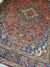 Charger l&#39;image dans la galerie, Grand Tapis Tabriz tissé main n°5926_292×200
