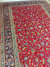 Charger l&#39;image dans la galerie, Grand Tapis Kachan fait main n°18859_292×200
