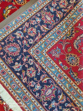 Charger l&#39;image dans la galerie, Grand Tapis Kachan fait main n°18859_292×200
