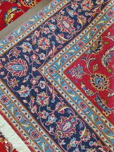 Grand Tapis Kachan fait main n°18859_292×200