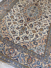 Charger l&#39;image dans la galerie, Grand Tapis Kachan tissé main n°12310_295×199
