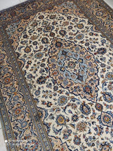 Charger l&#39;image dans la galerie, Grand Tapis Kachan tissé main n°12310_295×199
