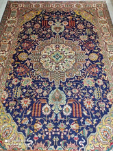 Charger l&#39;image dans la galerie, Grand Tapis Tabriz fait main n°11229_295×204
