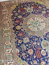 Charger l&#39;image dans la galerie, Grand Tapis Tabriz fait main n°11229_295×204
