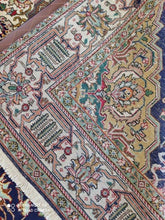 Charger l&#39;image dans la galerie, Grand Tapis Tabriz fait main n°11229_295×204
